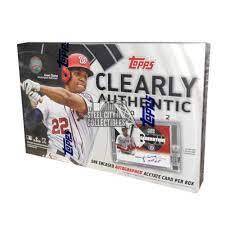 TOPPS - CLEARLY AUTHENTIC BASEBALL - 2022 - HOBBY BOX